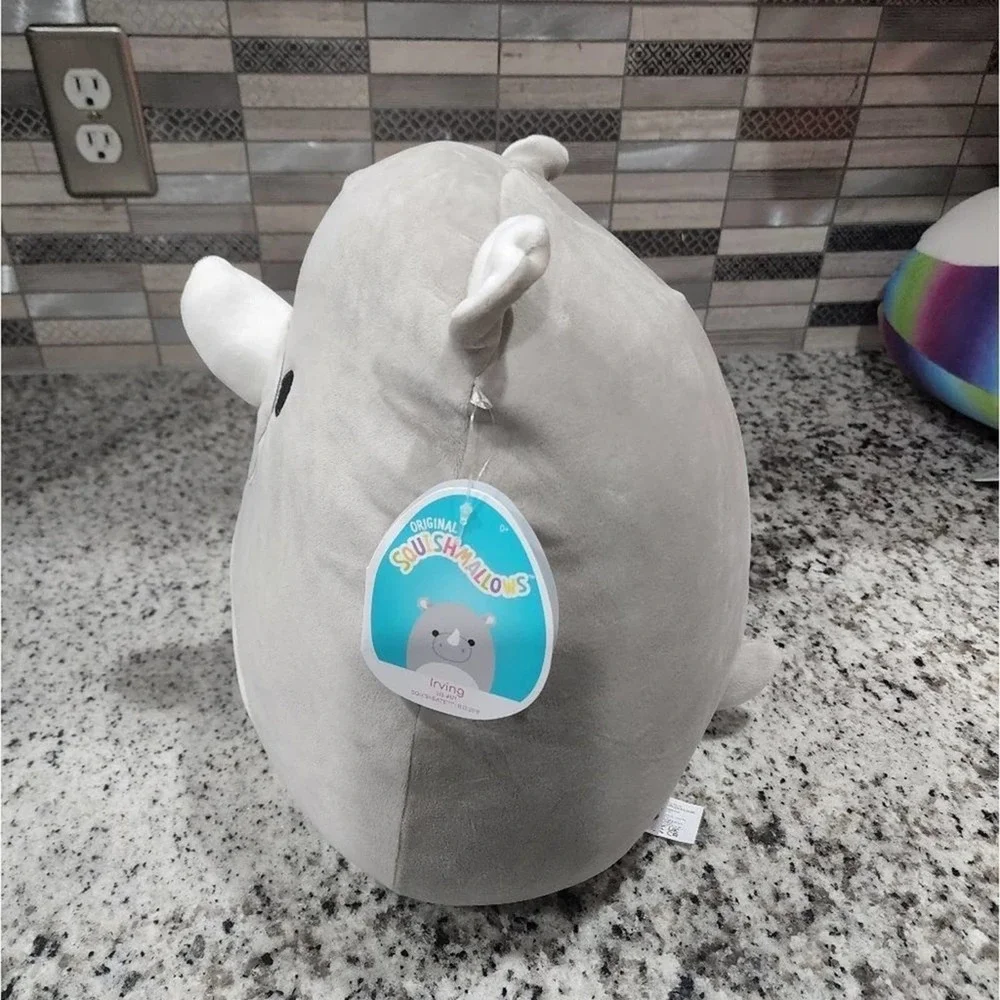SQUISHMALLOWS grey rhinoceros 12